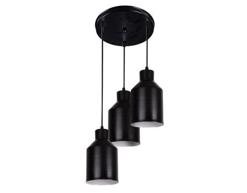 Светильник подвесной (Люстра) Мелодия Света 220В E27 Черный картинка 